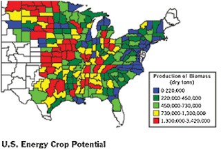 U.S. Department of Energy's Oak Ridge National Lab Bioenergy Agriculture Report